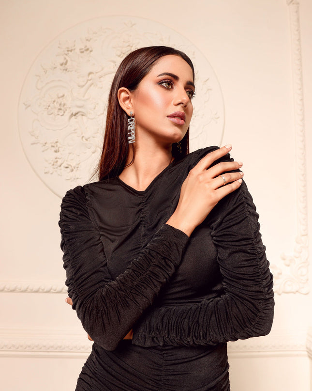 Luxury Black Dress